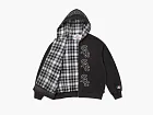 Supreme x Chicago White Sox Zip Up Hooded Sweatshirt Black