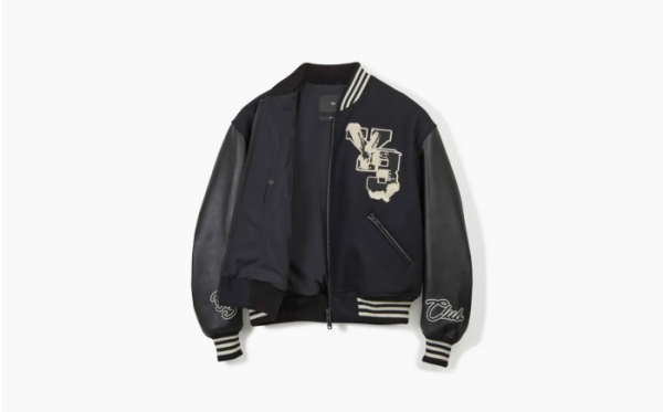 Adidas Y-3 Letterman Jacket Black 