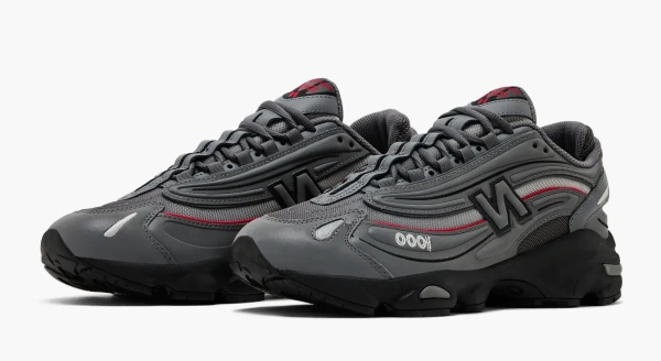 New Balance 1000 Grey Red JD Exclusive 