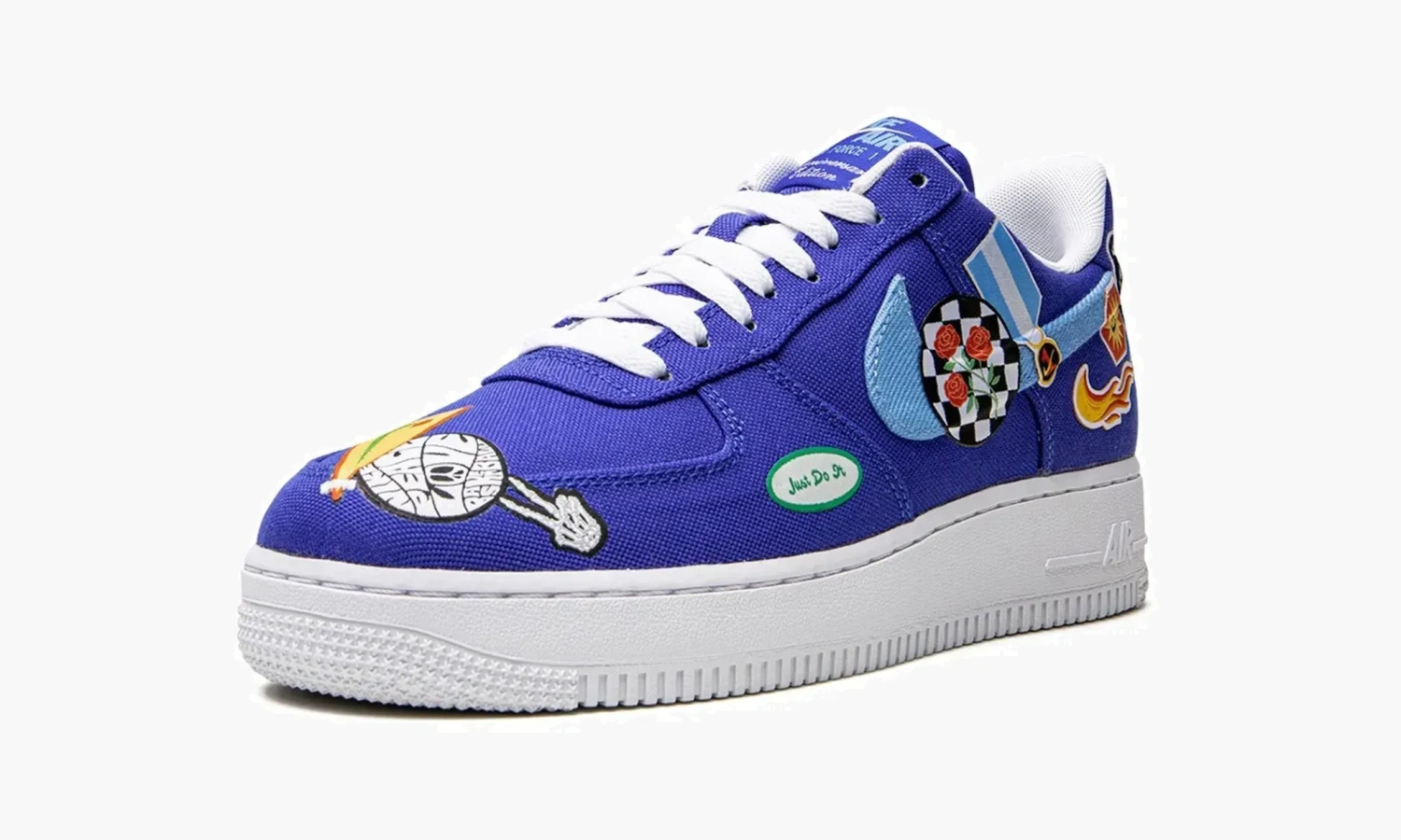 Air Force 1 LO '07 PRM MNS WMNS Los Angeles Patched Up 
