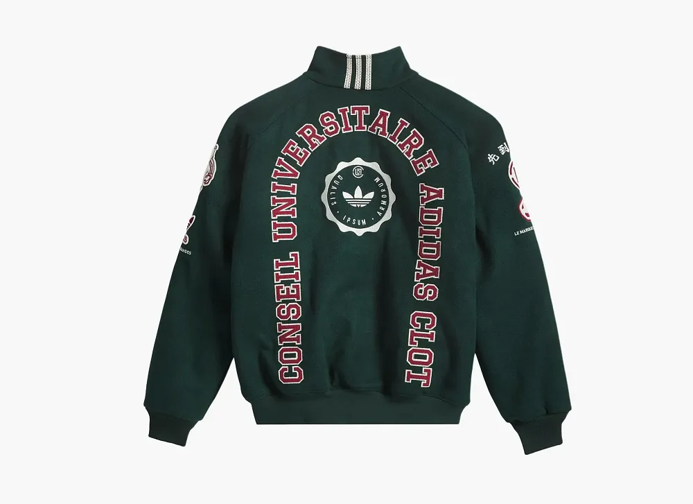 Adidas Originals x Clot Warm Up Jacket Green Night