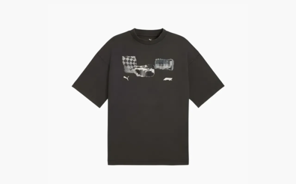 PUMA Men's Black F1 Graphic T-Shirt Black  PUMA Men's Black F1 Graphic T-Shirt Black