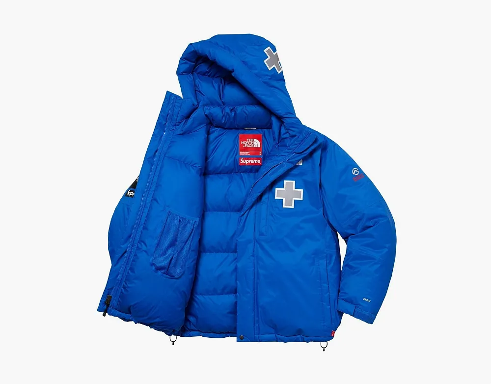 Supreme x The North Face Summit Series Rescue Baltoro Jacket Blue