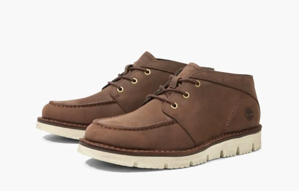 Timberland Westmore Moc Toe Chukka Boots Deep Brown 