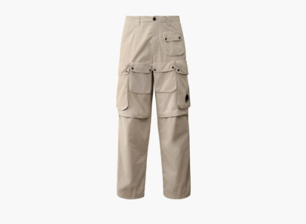 C.P. Company Ripstop Loose Cargo Pants Beige 