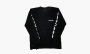 Chrome Hearts Floral Cross L / S T-shirt Black 