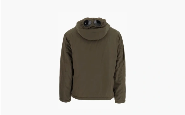 C.P. Company Jacket With Lenses On The Hood Green 