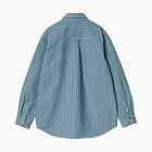 Carhartt WIP Herringbone Stripe Shirt Light Blue