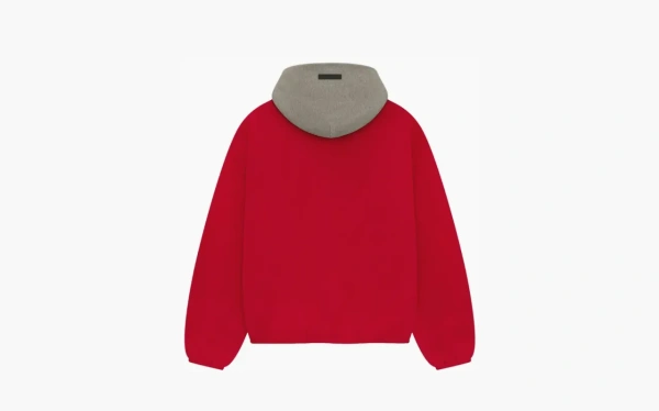 Fear of God Essentials x NBA Philadelphia 76ers Hoodie Red Grey  Fear of God Essentials x NBA Philadelphia 76ers Hoodie Red Grey