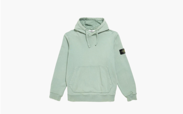 Stone Island Hooded Sweatshirt Green 