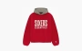 Fear of God Essentials x NBA Philadelphia 76ers Hoodie Red Grey 