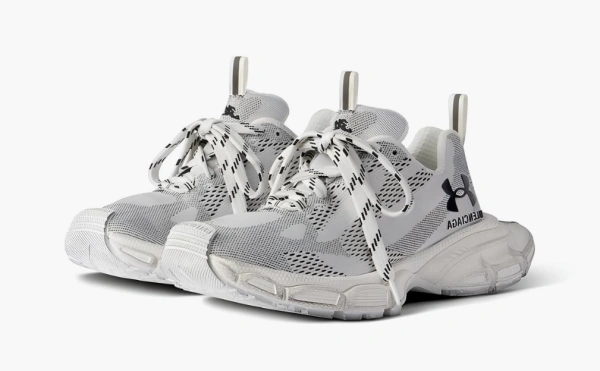 Balenciaga 3XL Knit Sneaker x Under Armour WMNS White 