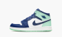 фото Air Jordan 1 Mid GS "Blue Mint" (Air Jordan 1)-554725 413