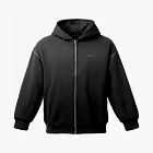 WYSION ZIP HOODIE ONYX BLACK