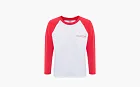Sporty & Rich Health Club Baseball T-shirt WMNS Red White