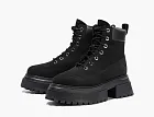 Timberland Sky 6 Inch Lace Up Boots WMNS Black Nubuck