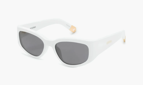 Jacquemus Glasses White Gold 