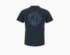 Stone Island Organic Cotton Jersey Slim fit T-Shirt Print Navy Blue