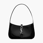 Saint Laurent Le 5 À 7 Mini Brushed Leather Shoulder Bag Black