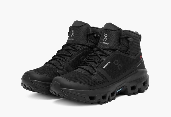 ON Cloudrock Waterproof WMNS Triple Black 