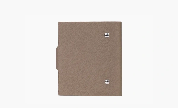 HERMES Togo Calfskin Storage Bag Unisex Brown  HERMES Togo Calfskin Storage Bag Unisex Brown