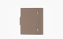 HERMES Togo Calfskin Storage Bag Unisex Brown 