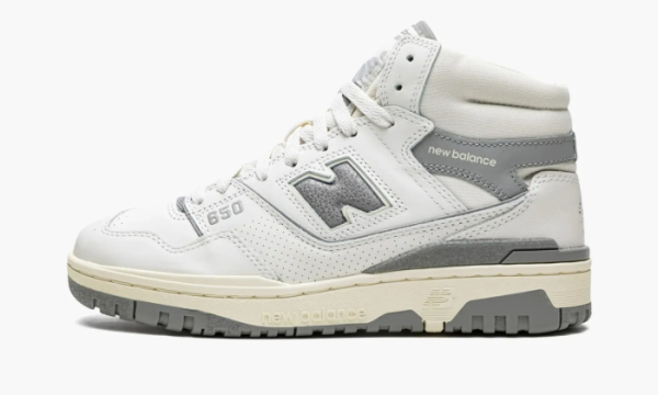 New Balance 650r Aime Leon Dore - White Grey 