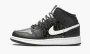 Air Jordan 1 Mid SE GS Black Glitter 