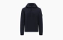 Premiata Solid Color Hooded Pullover Long Sleeve Sweater Blue 