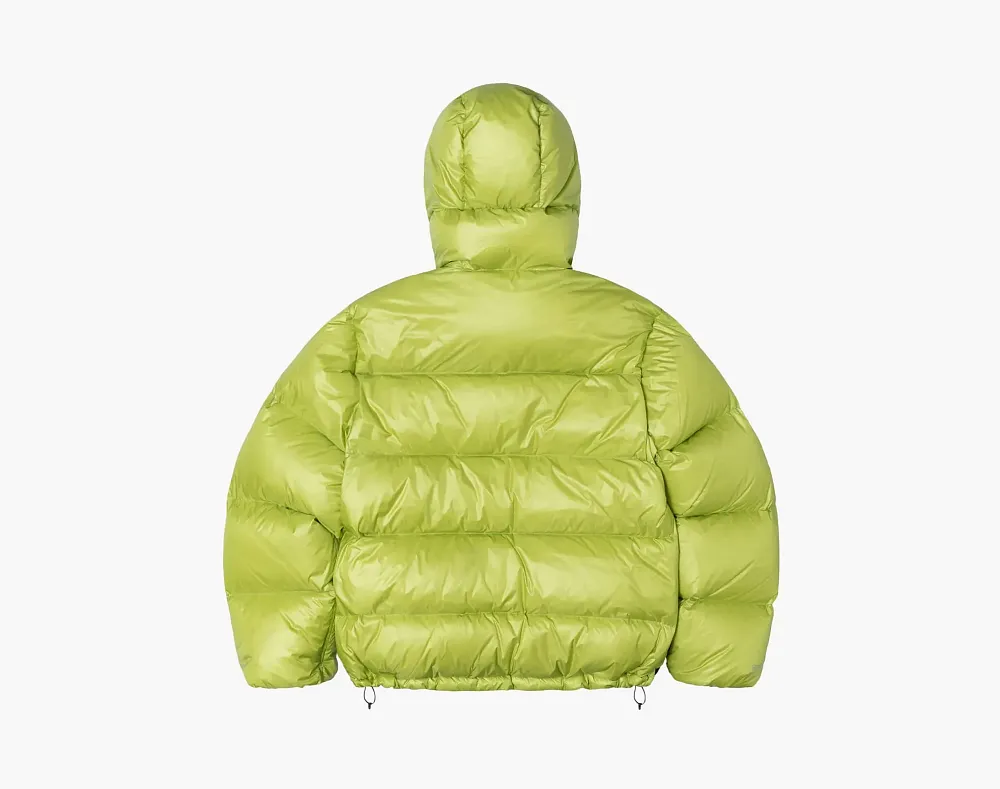Stussy Down Parka Micro Ripstop Lime