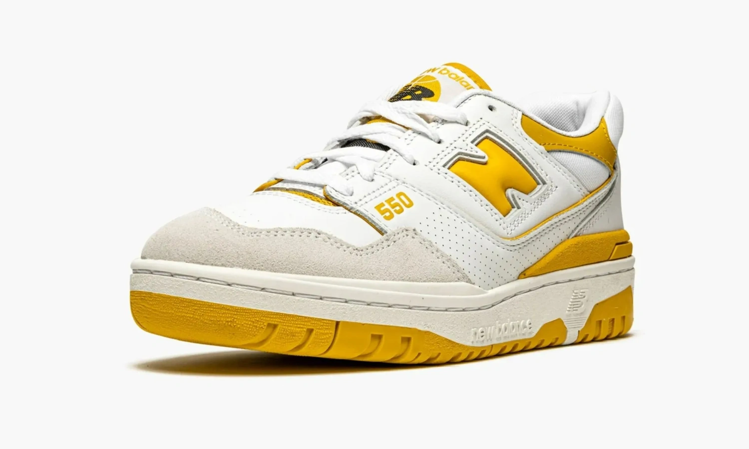 New Balance 550 Sea Salt - Varsity Gold 