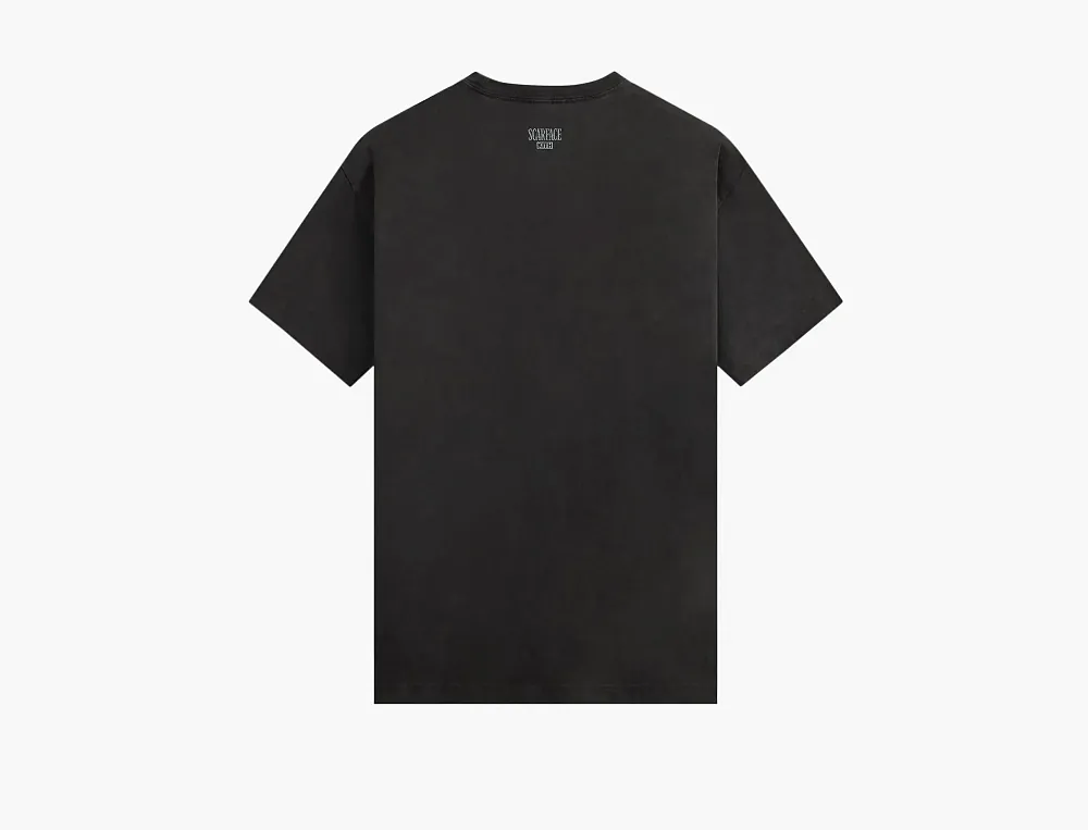Kith For Scarface Film Poster Vintage Tee Black