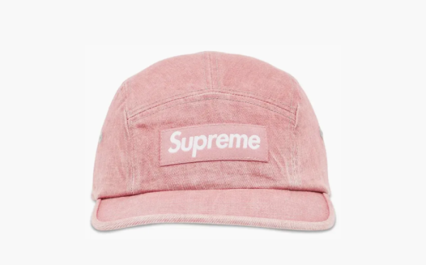 Supreme Denim Camp Cap Pink 