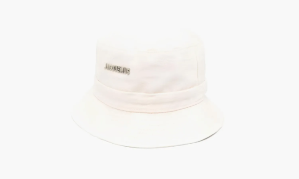 Jacquemus Cotton Hat Whtie 
