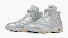 Air Jordan 6 Retro x Paris Saint-Germain Silver
