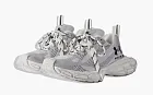 Balenciaga 3XL Knit Sneaker x Under Armour White