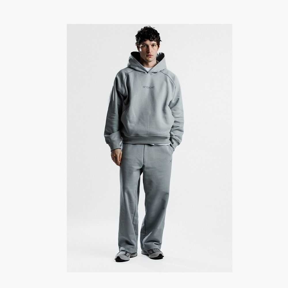 WYSION HOODIE SKY GREY