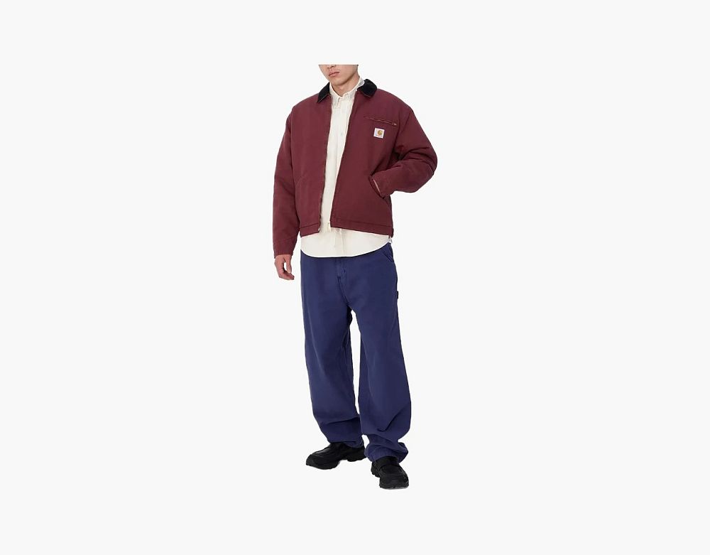 Carhartt WIP Detroit Jacket Burgundy