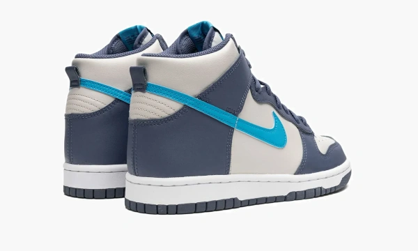 Nike Dunk High GS Light Bone / Diffused Blue 