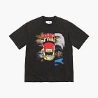 Supreme x MM6 Maison Margiela Split Short-Sleeve Top Black