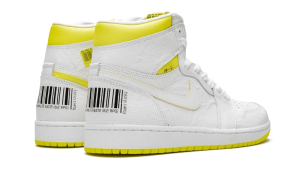 Air Jordan 1 High First Class Flight White 