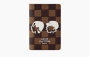  Louis Vuitton x Nigo Damier Ebene Passport Cover Brown 