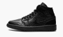 фото Air Jordan 1 Mid WMNS "Black Snakeskin" (Air Jordan 1)-BQ6472 010