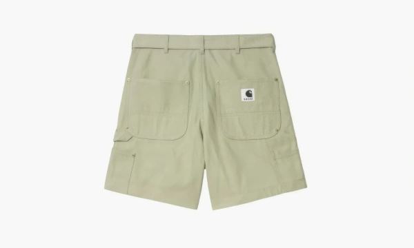 Sacai X Carhartt Shorts WIP Palegreen 