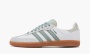 фото Adidas Wmns Samba OG "White Silver Green" (Adidas Samba)-ID0492