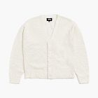 Stussy Textured Cardigan Off White