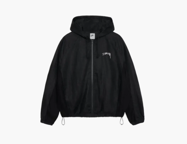 Nike x Stussy Linen Shell Jacket Black 