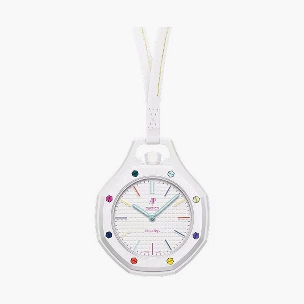 Swatch x Audemars Piguet Royal Pop HUIT BLANC