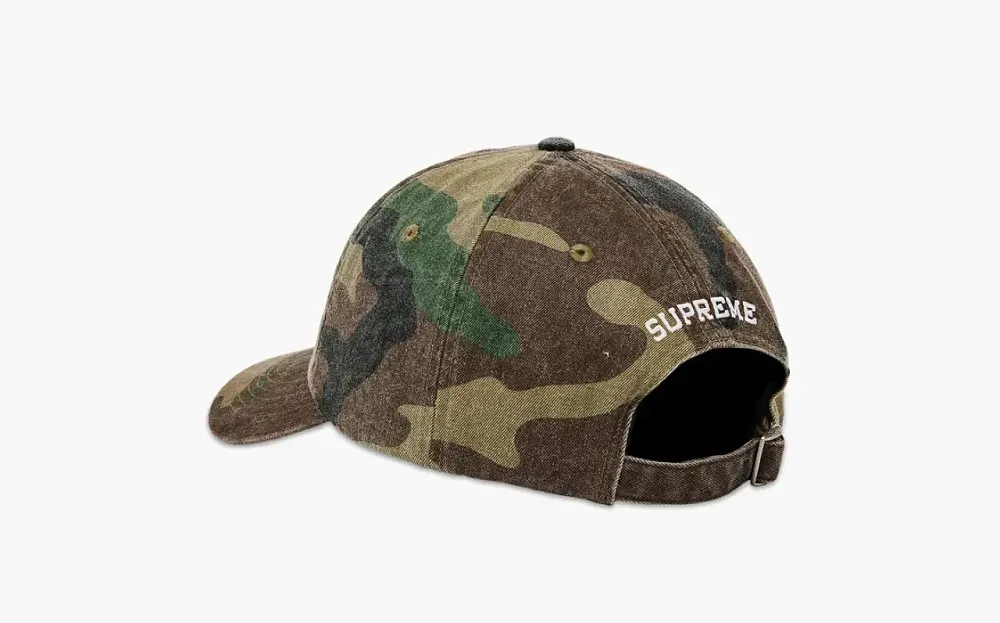 Supreme Pigment Dye 6-Panel Woodland Camo