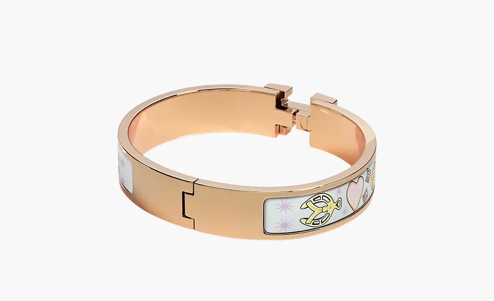 Hermès Clic H Chorus Stellarum bracelet Multicolor